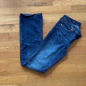 White House Black Market Dark Blue Straight Leg Jeans
